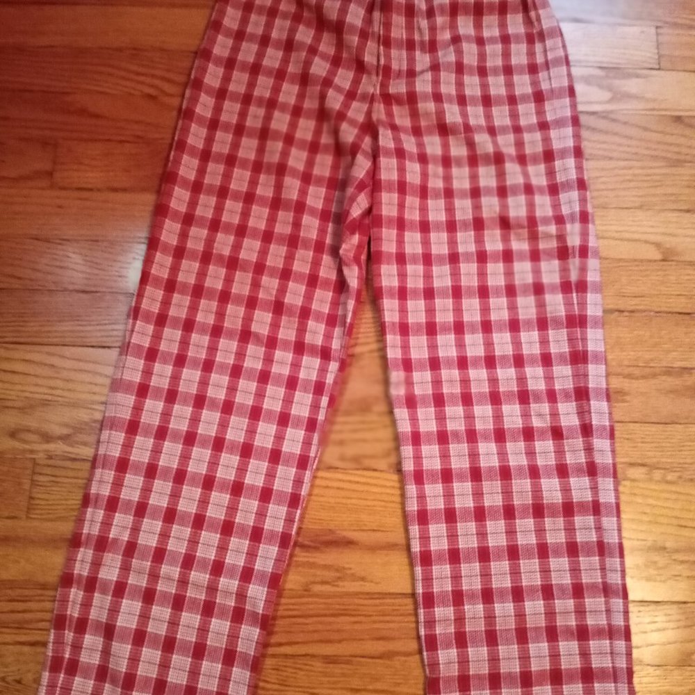 Brandy Melville plaid pants size XS
